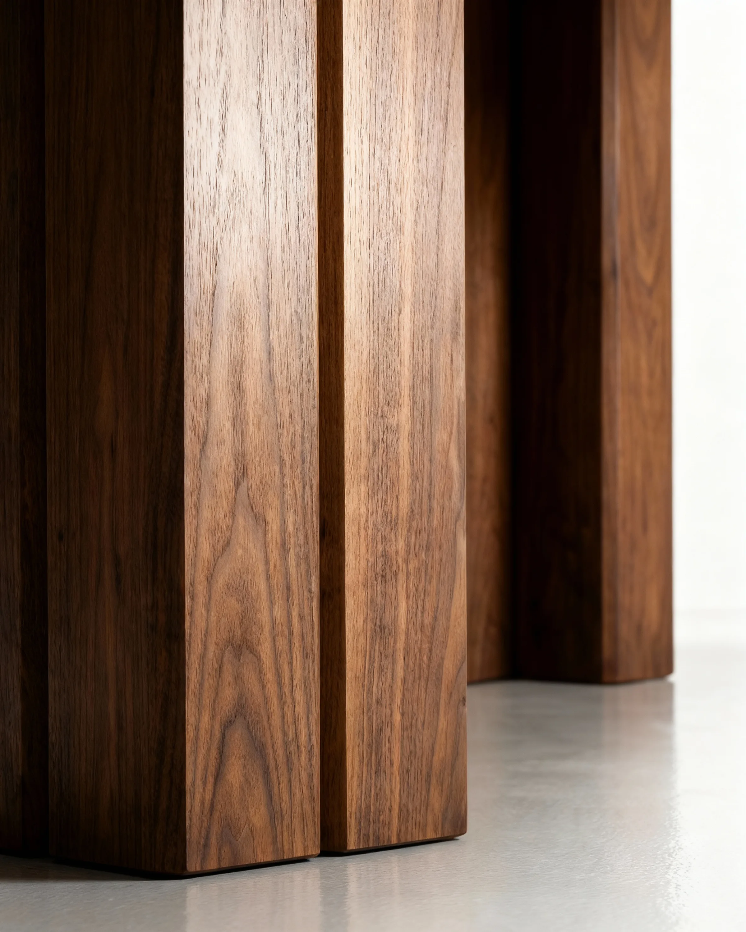 Vekt Solid Wood Dining Table | Handcrafted in Your Hardwood