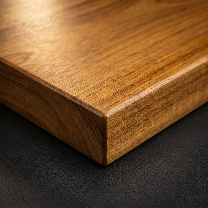 Iroko wood swatch